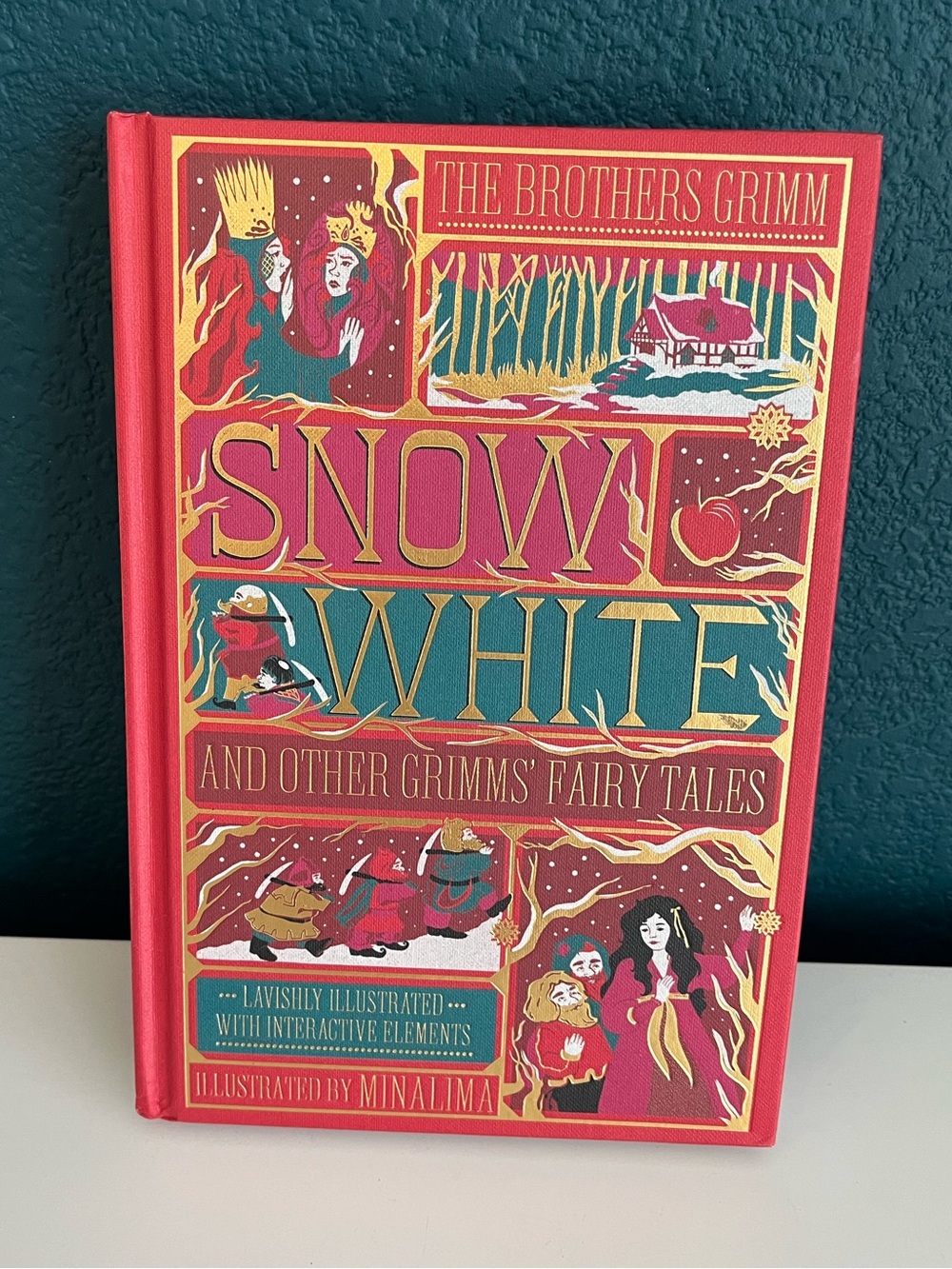 Snow White and Other Grimms' Fairy Tales MinaLima Edition hardcover book